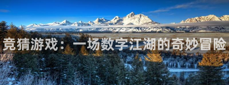 星欧娱乐集团：竞猜游戏：一场数字江湖的奇妙冒险